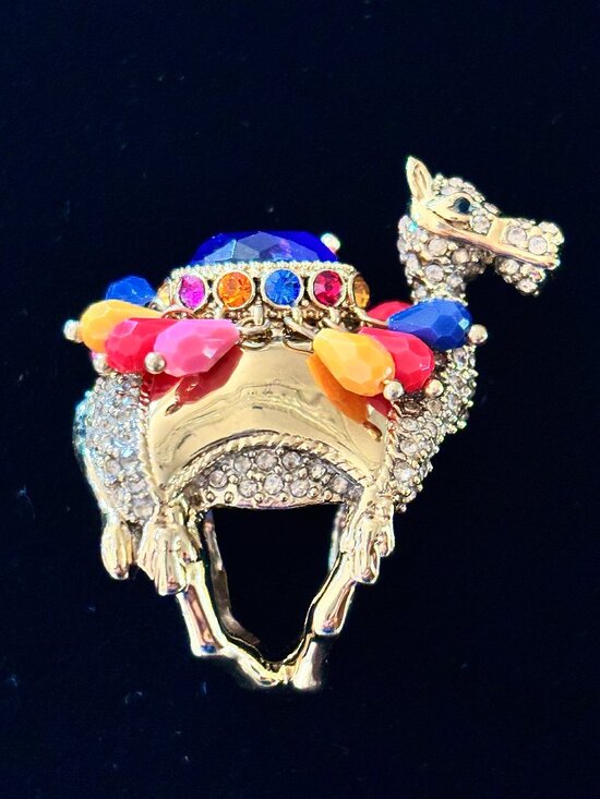 kate spade Jewelry - RARE Kate Spade Spice Things Up Camel Cocktail Ring